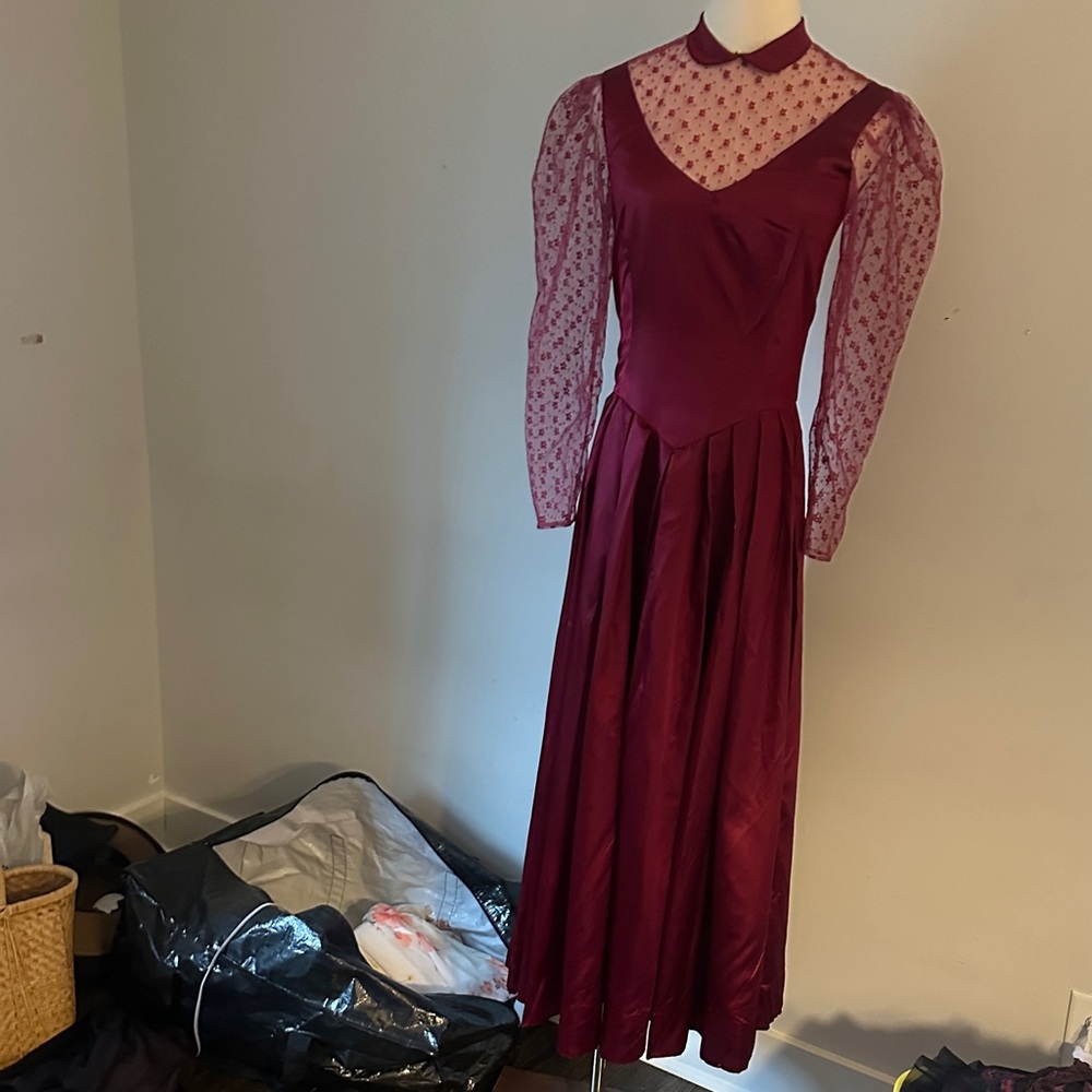 80s vintage gown